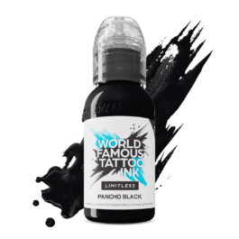 World Famous Limitless Tattoo Ink – Pancho Black v2 30ml (EU REACH Version)