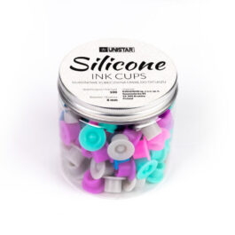 CUPS SILICONE 8mm MULTICOLORS