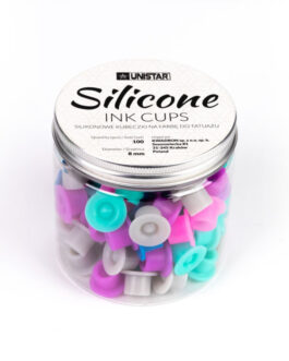 CUPS SILICONE 8mm MULTICOLORS