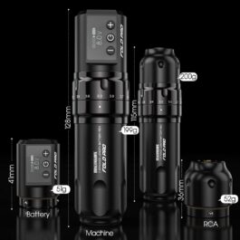MACHINE sur batterie DRAGONHAWK FOLD PRO STROKE REGLABLE 2.4 – 4.2mm NOIR