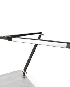 LAMPE DE BUREAU LED – PLIABLE -NOIR