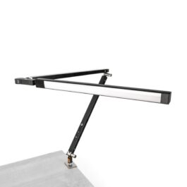 LAMPE DE BUREAU LED – PLIABLE – NOIR