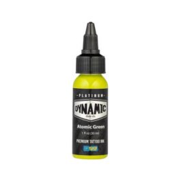 Dynamic Tattoo Ink – Platinum – Atomic Green 30ml (EU REACH Version)
