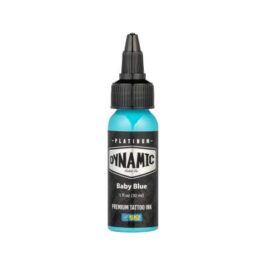 Dynamic Tattoo Ink – Platinum – Baby Blue 30ml (EU REACH Version)