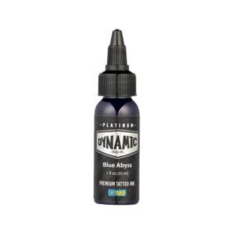 Dynamic Tattoo Ink – Platinum – Blue Abyss 30ml (EU REACH Version)