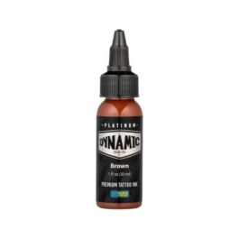 Dynamic Tattoo Ink – Platinum – Brown 30ml (EU REACH Version)