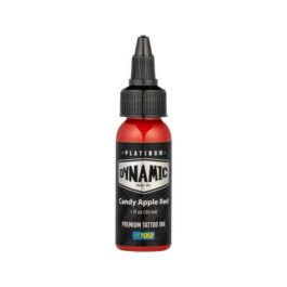 Dynamic Tattoo Ink - Platinum - Candy Apple Red 30ml (EU REACH Version)
