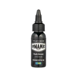 Dynamic Tattoo Ink – Platinum – Dark Green 30ml (EU REACH Version)