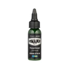 Dynamic Tattoo Ink – Platinum – Forest Green 30ml (EU REACH Version)