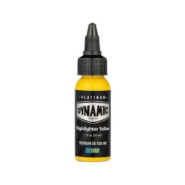 Dynamic Tattoo Ink – Platinum – Highlighter Yellow 30ml (EU REACH Version)