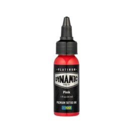 Dynamic Tattoo Ink – Platinum – Pink 30ml (EU REACH Version)