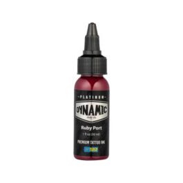 Dynamic Tattoo Ink – Platinum – Ruby Port 30ml (EU REACH Version)
