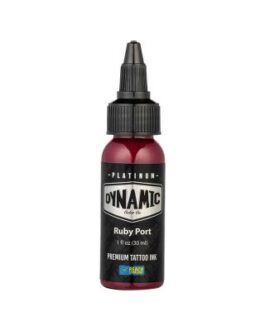 Dynamic Tattoo Ink - Platinum - Ruby Port 30ml (EU REACH Version)