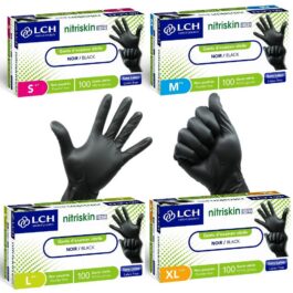 Gant Nitrile Noir non poudré Nitriskin – LCH