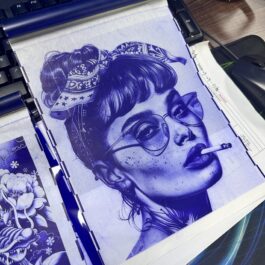 MK TATTOO -FEUILLE STENCIL PREMIUM CLASSIC x100