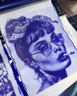 MK TATTOO -FEUILLE STENCIL PREMIUM CLASSIC x100