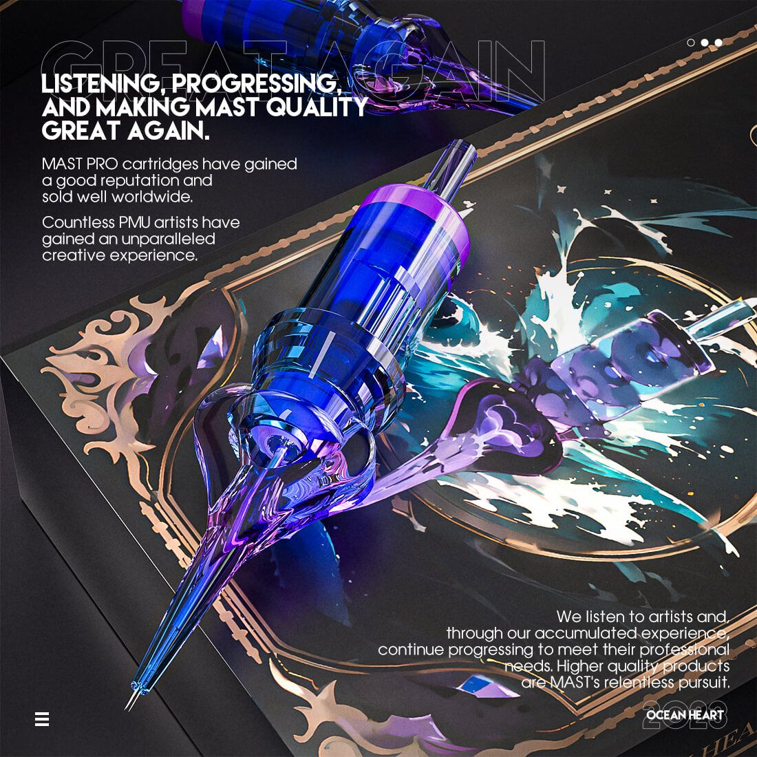 MAST Ocean Heart – RLB (Round Liner Bugpin) – Boîte de 20 – Image 4