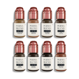 Perma Blend Luxe PMU Ink – Brow-Chicka Wow Wow Brow Set – 8x15ml (EU REACH Version)
