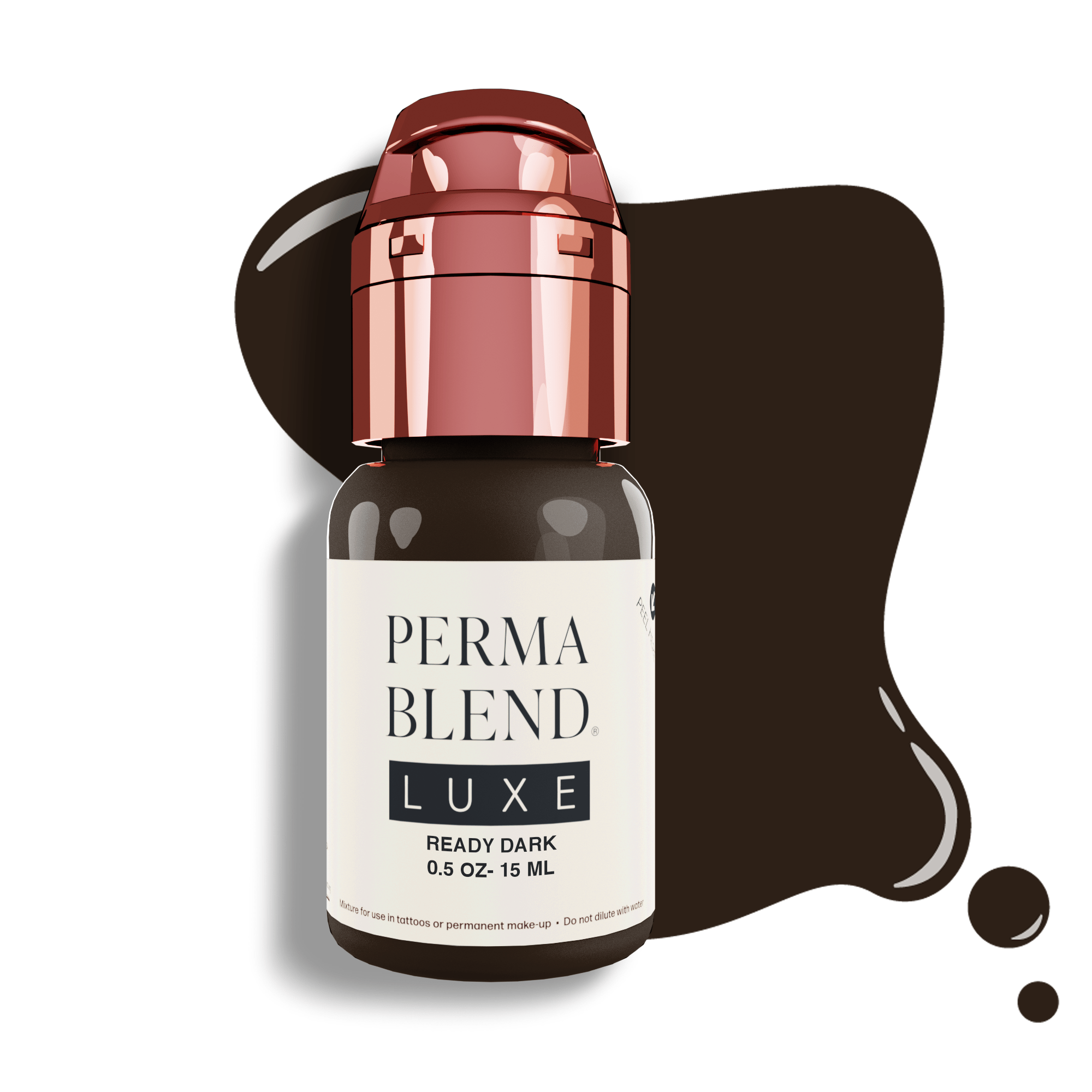 Perma Blend Luxe PMU Ink - Ready, Set, Go PreModified Set - Ready Dark 15ml (EU REACH Version)