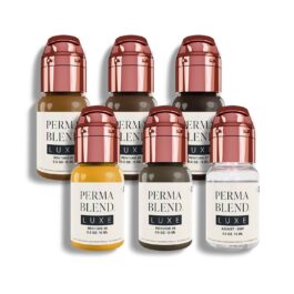 Perma Blend Luxe PMU Ink – Stevey G. Restore Set – 6x 15ml (EU REACH Version).