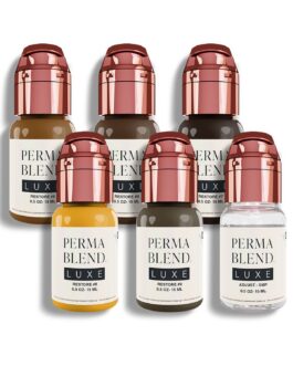 Perma Blend Luxe PMU Ink – Stevey G. Restore Set – 6x 15ml (EU REACH Version).
