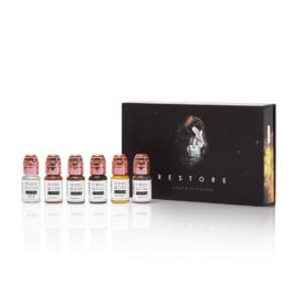 Perma Blend Luxe PMU Ink – Stevey G. Restore Set – 6x 15ml (EU REACH Version).