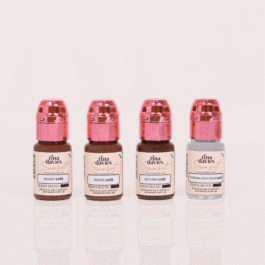 Perma Blend Luxe PMU Ink - Tina Davies Sunset Brow Collection - Complete Set of 4x15ml (EU REACH Ver