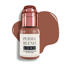 Perma Blend Luxe PMU Ink – Courageous Coral 15ml (EU REACH Version).