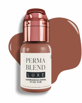 Perma Blend Luxe PMU Ink – Courageous Coral 15ml (EU REACH Version).