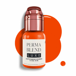 Perma Blend Luxe PMU Ink – Outstanding Orange 15ml (EU REACH Version).