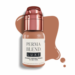 Perma Blend Luxe PMU Ink – Power Through Peach 15ml (EU REACH Version).