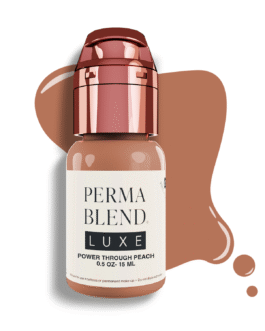 Perma Blend Luxe PMU Ink – Power Through Peach 15ml (EU REACH Version).