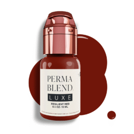 Perma Blend Luxe PMU Ink – Resilient Red 15ml (EU REACH Version).