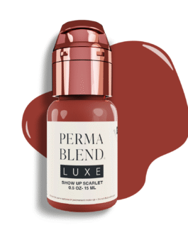 Perma Blend Luxe PMU Ink – Show Up Scarlet 15ml (EU REACH Version).