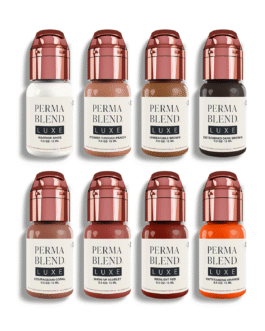 Perma Blend Luxe PMU Ink – Vicky Martin’s Unstoppable Areola Set 8x 15ml (EU REACH Version)