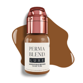 Perma Blend Luxe PMU Ink – Unbeatable Brown 15ml (EU REACH Version).