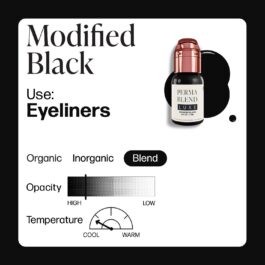 Perma Blend Luxe PMU Ink – Modified Black 15ml (EU REACH Version).