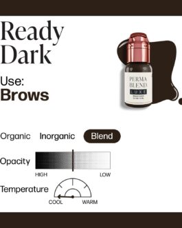 Perma Blend Luxe PMU Ink – Ready, Set, Go PreModified Set – Ready Dark 15ml (EU REACH Version)