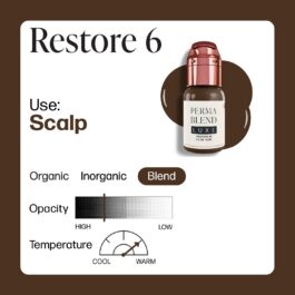 Perma Blend Luxe PMU Ink – Stevey G. Restore #6 15ml (EU REACH Version).