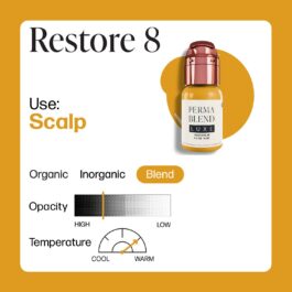 Perma Blend Luxe PMU Ink – Stevey G. Restore #8 15ml (EU REACH Version).