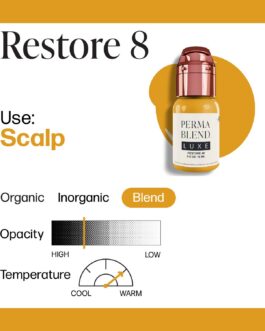 Perma Blend Luxe PMU Ink – Stevey G. Restore #8 15ml (EU REACH Version).