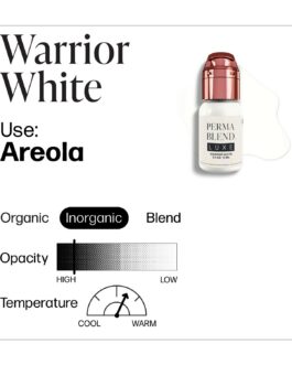Perma Blend Luxe PMU Ink – Warrior White 15ml (EU REACH Version).