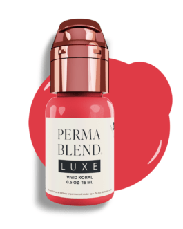 Perma Blend Luxe PMU Ink – Vivid Koral 15ml (EU REACH Version)