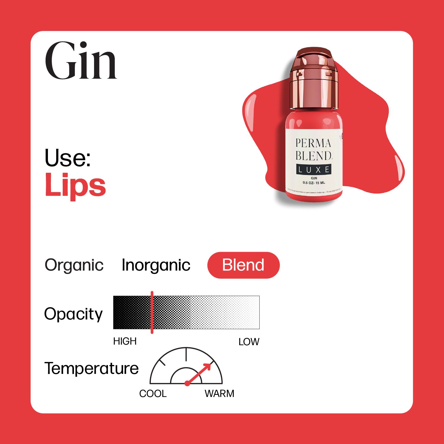 Perma Blend Luxe PMU Ink - Gin 15ml (EU REACH Version) – Image 2