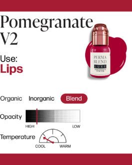 Perma Blend Luxe PMU Ink – Pomegranate v2 15ml (EU REACH Version)