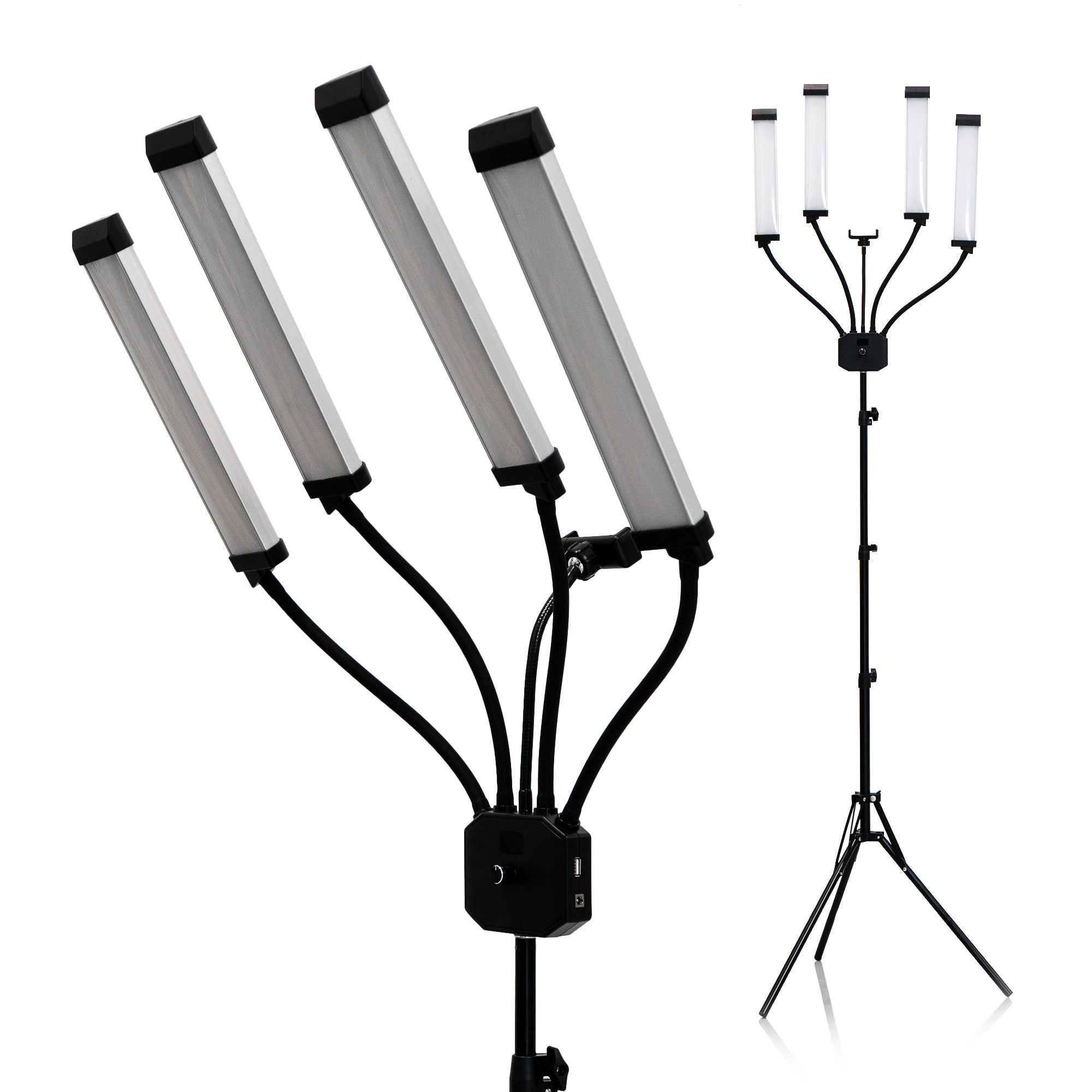 LAMPE 4 LIGHT + TREPIED