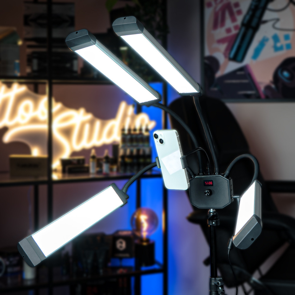 LAMPE 4 LIGHT + TREPIED – Image 2